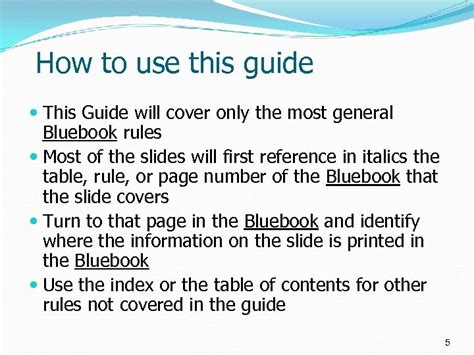 A Guide to the 1.